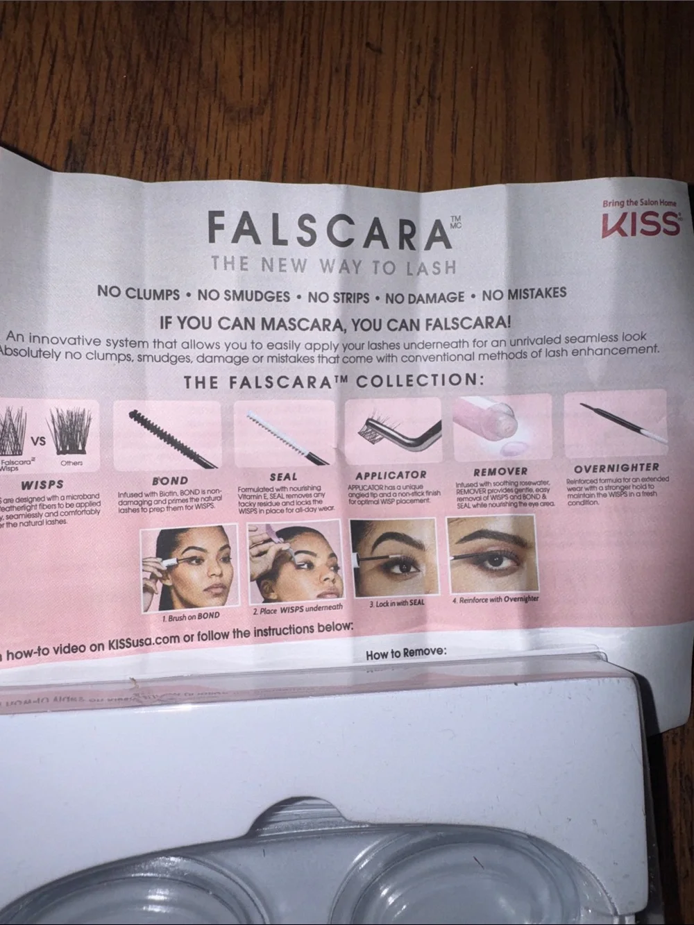 KISS Falscara Lash Starter Kit - Purple and Silver Tools C1.RBk.M